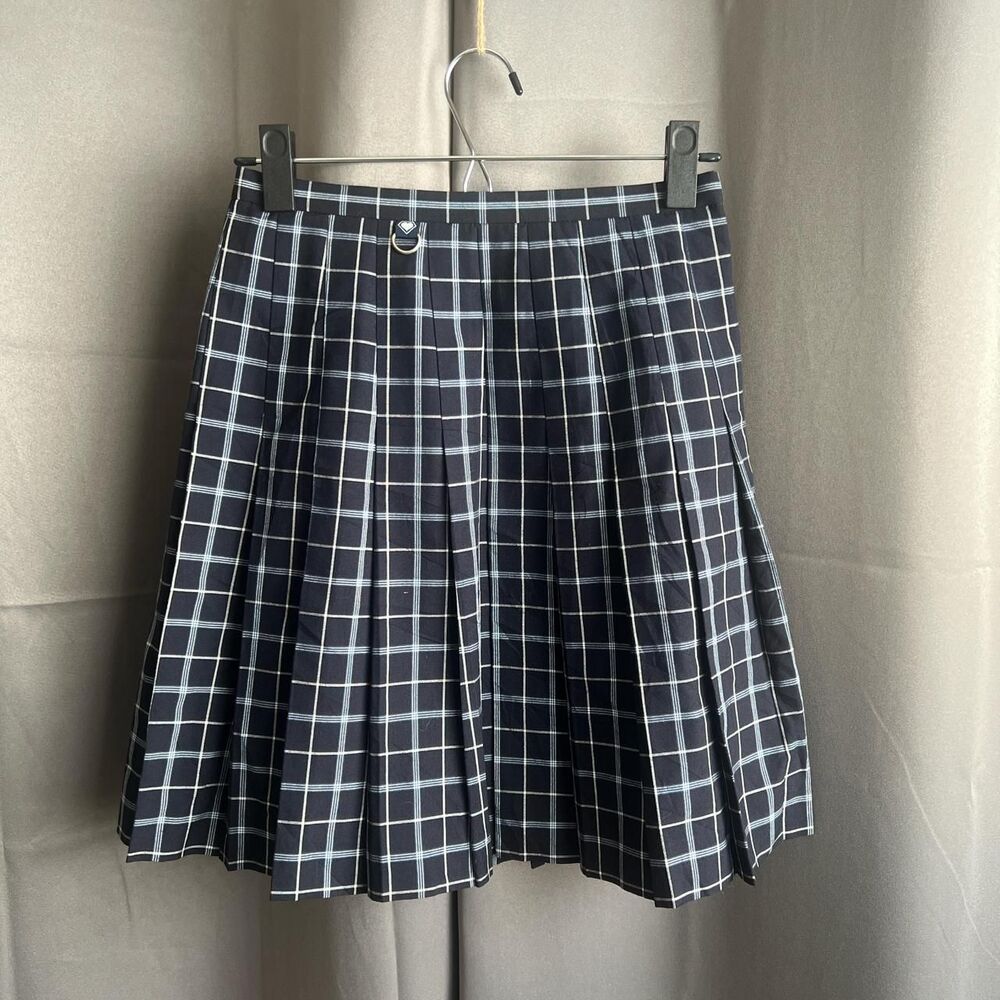 Women's Blue and White Skirt